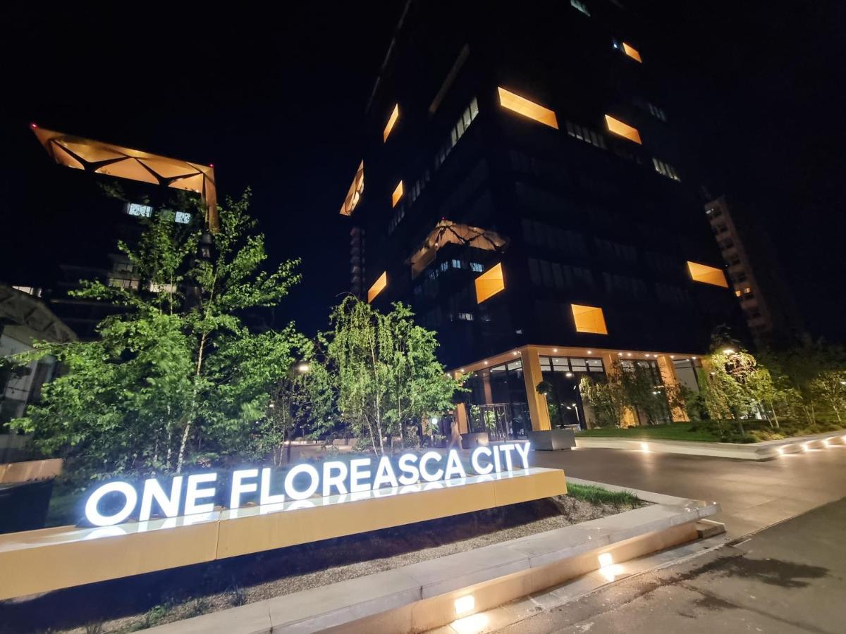 One Floreasca City Apartments In 布加勒斯特 外观 照片